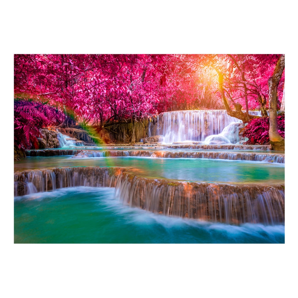 Fototapet Arkiio Självhäftande Pink Cascades