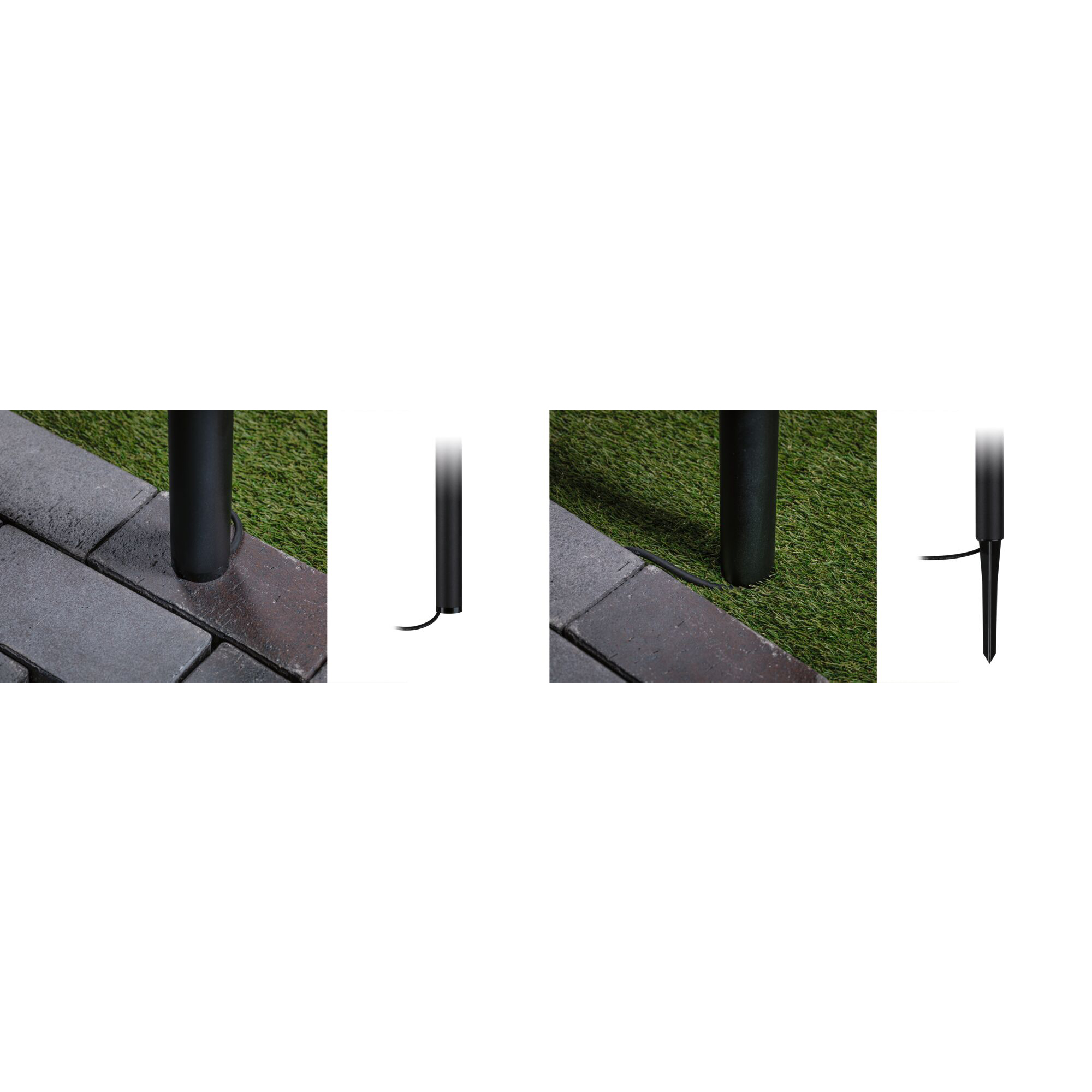 Pollare LED Paulmann Flarea Plug & Shine IP65 24V Höjd: 200 mm