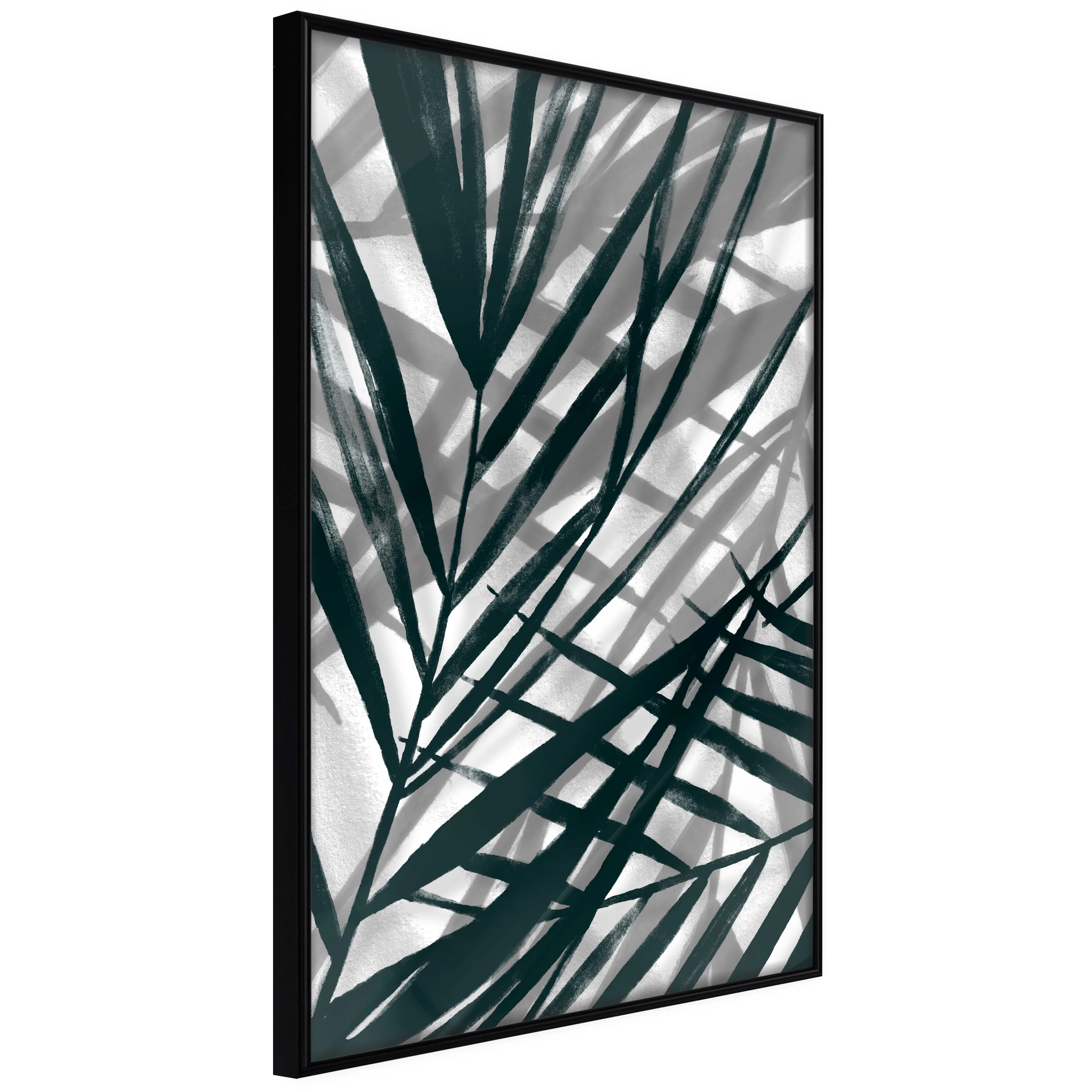 Affisch - In the Shade of Leaves [Poster] 20x30 Svart ram, 20x30 cm