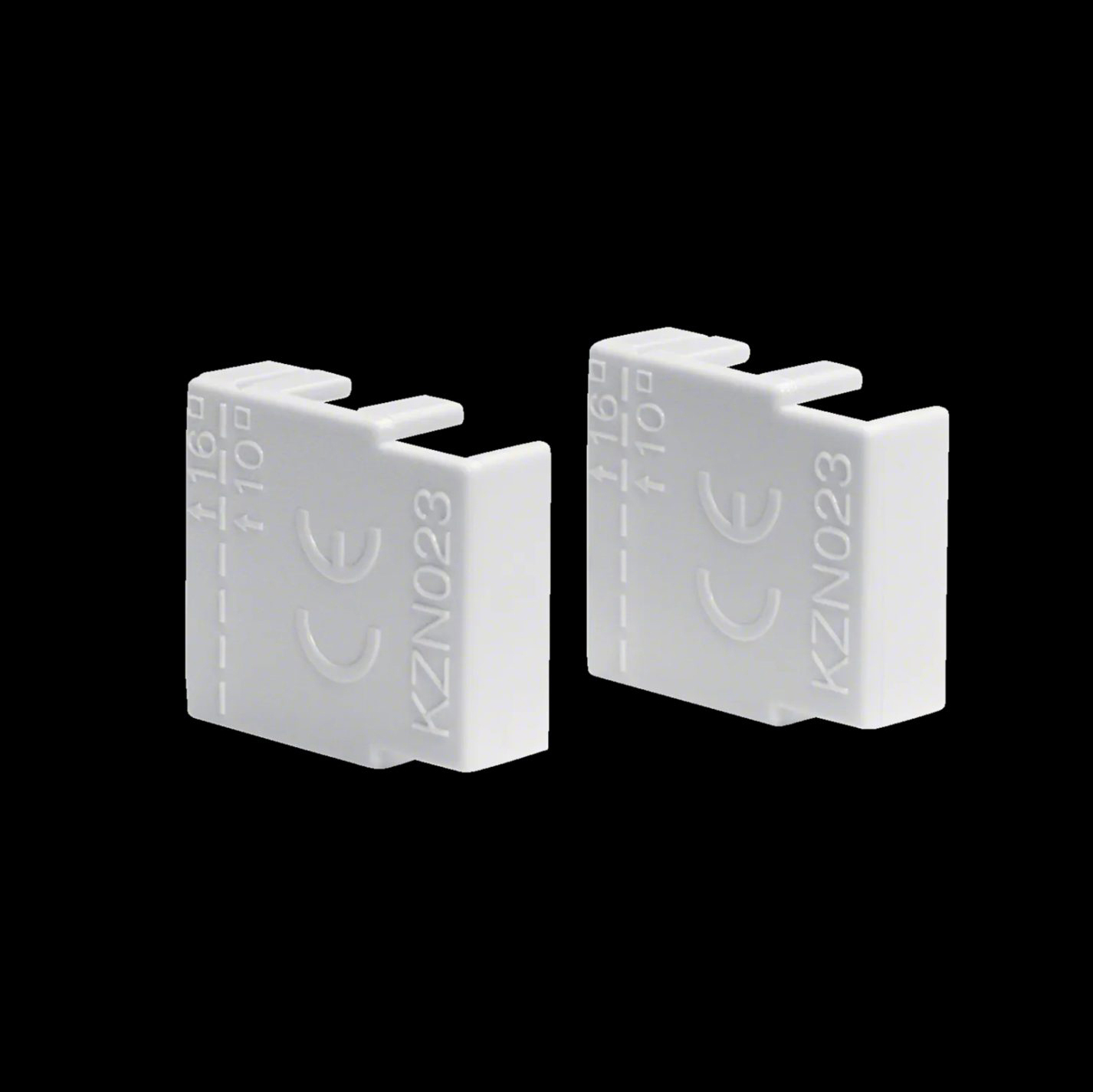 Ändstycke för Fasskenor Hager 3-polig