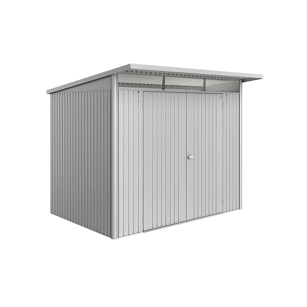 Redskapsbod Biohort Avantgarde Eco A5 Metallic Silver Dubbeldörr