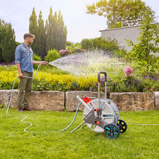 Slangvagn Gardena Aquaroll L 30 m Classic Slang Metall Set