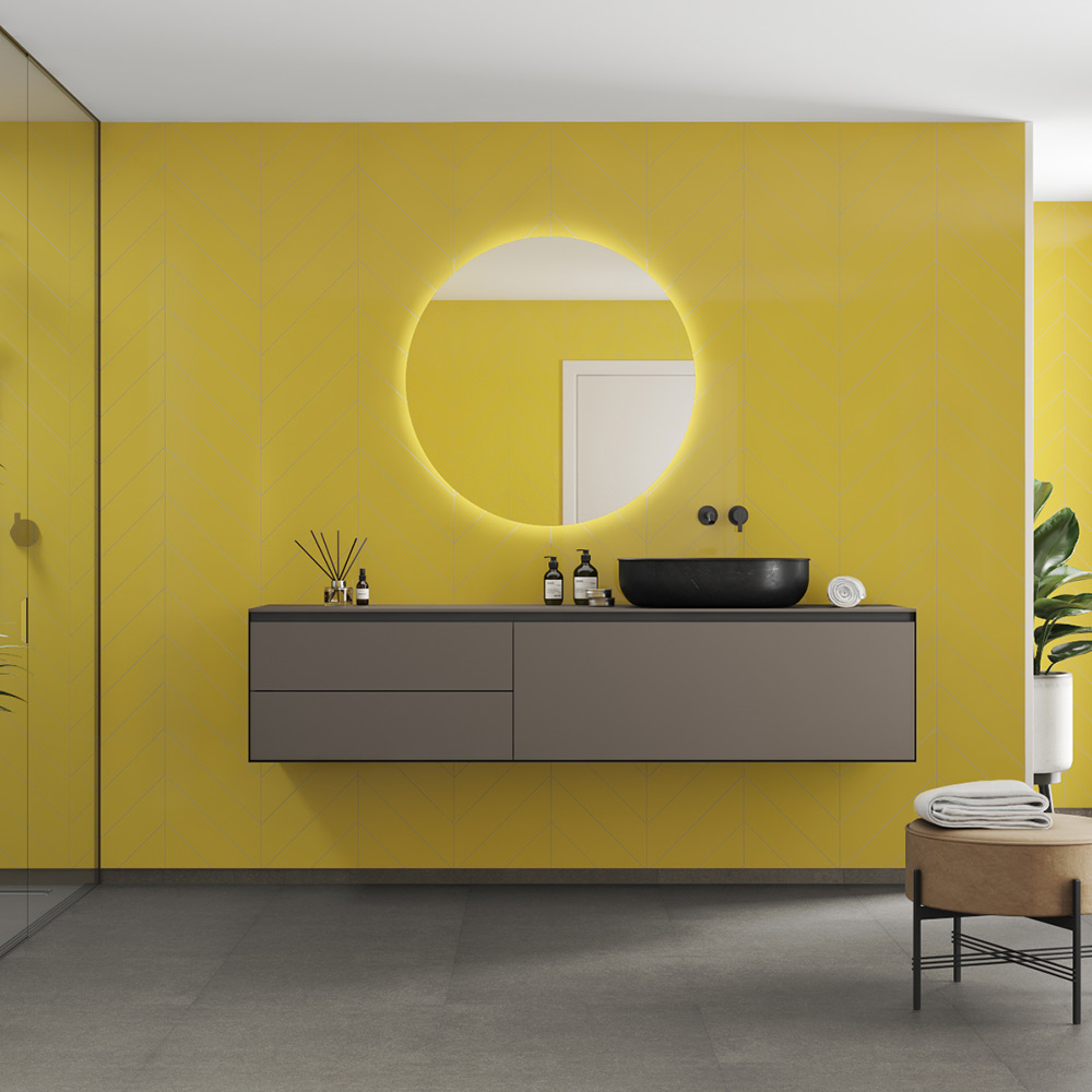 Våtrumsskiva Fibo 5223-M78 HG Yellow 10x620x2400 mm