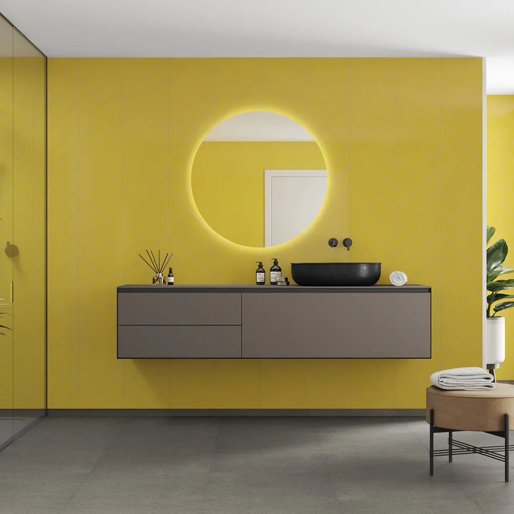Våtrumsskiva Fibo 5223-M78 HG Yellow 10x620x2400 mm