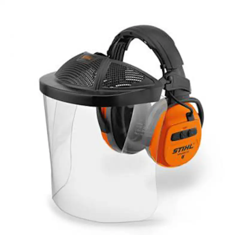 Hörselskydd STIHL Dynamic BT Bluetooth Med Plexivisir