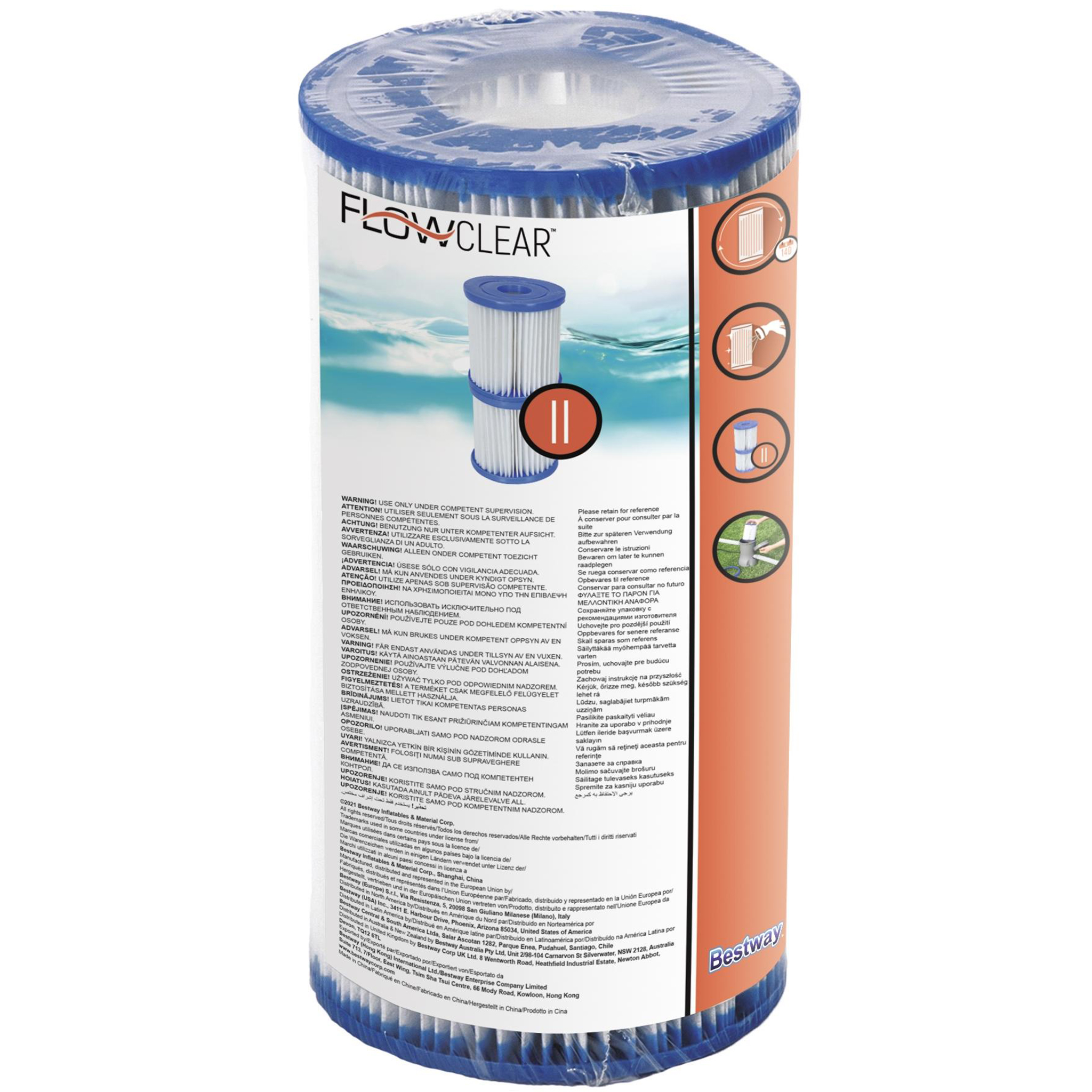 Filter Bestway Flowclear Cartridge (II) 2-pack