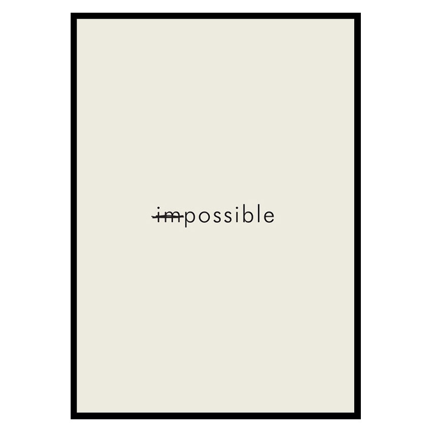Poster Gallerix Possible No2