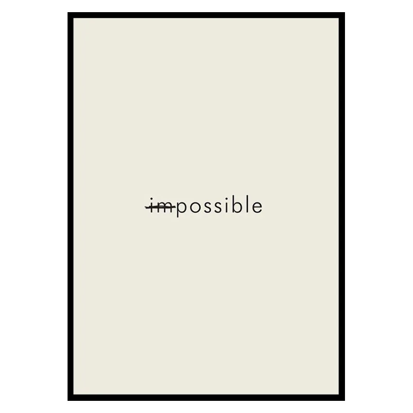 Poster Gallerix Possible No2