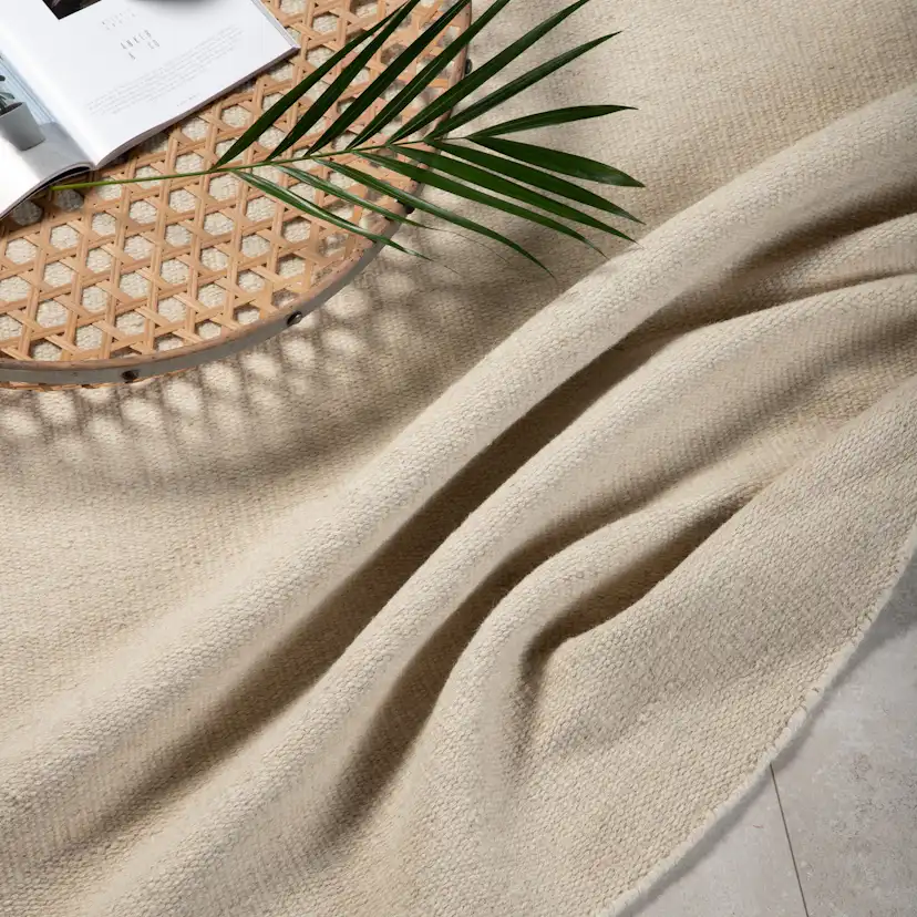 Jaipur- Matta - Ull Beige