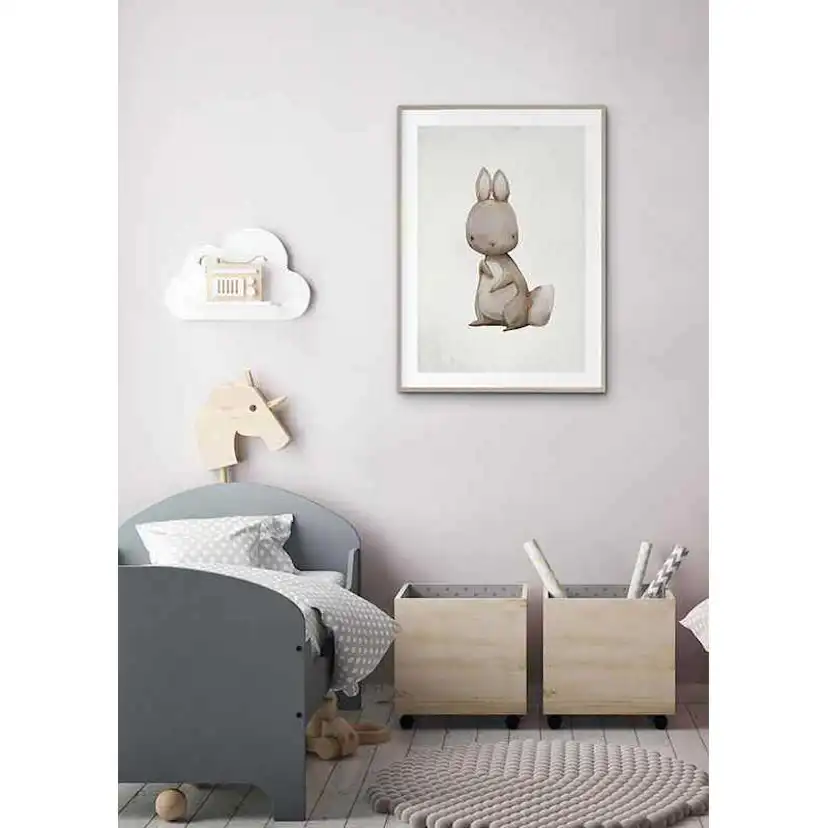 Poster Gallerix Watercolor Hare