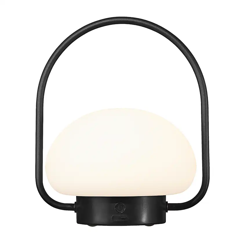 Lampa Nordlux Sponge To Go Svart/Vit