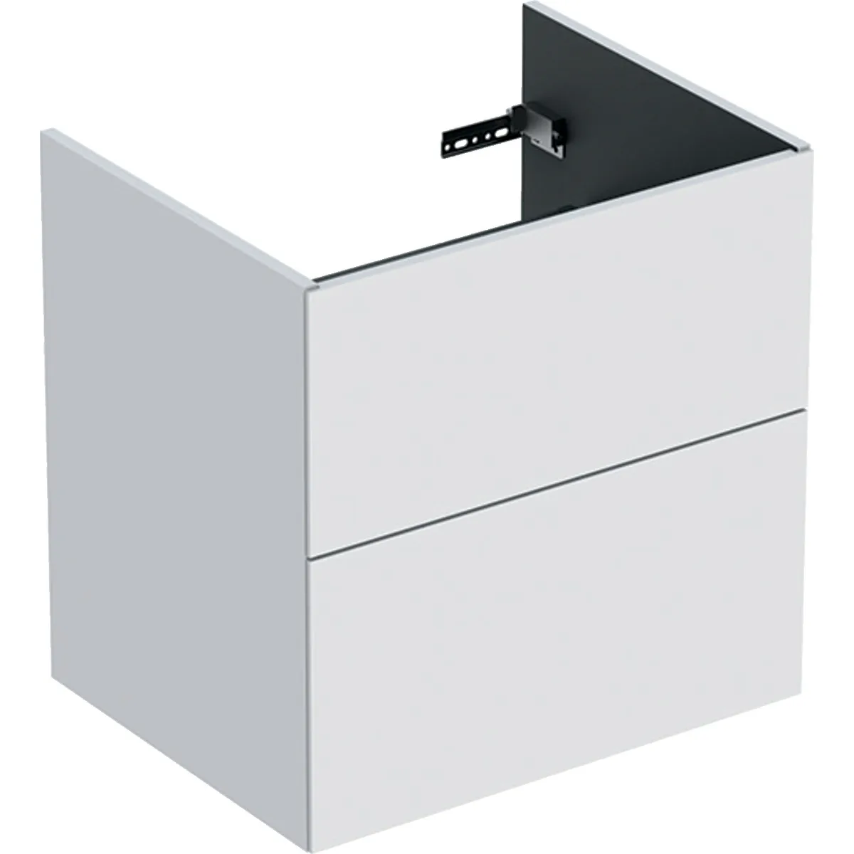 Ifö Elegant underskåp för möbeltvättställ, med två lådor: B= Vit, 600x600 mm
