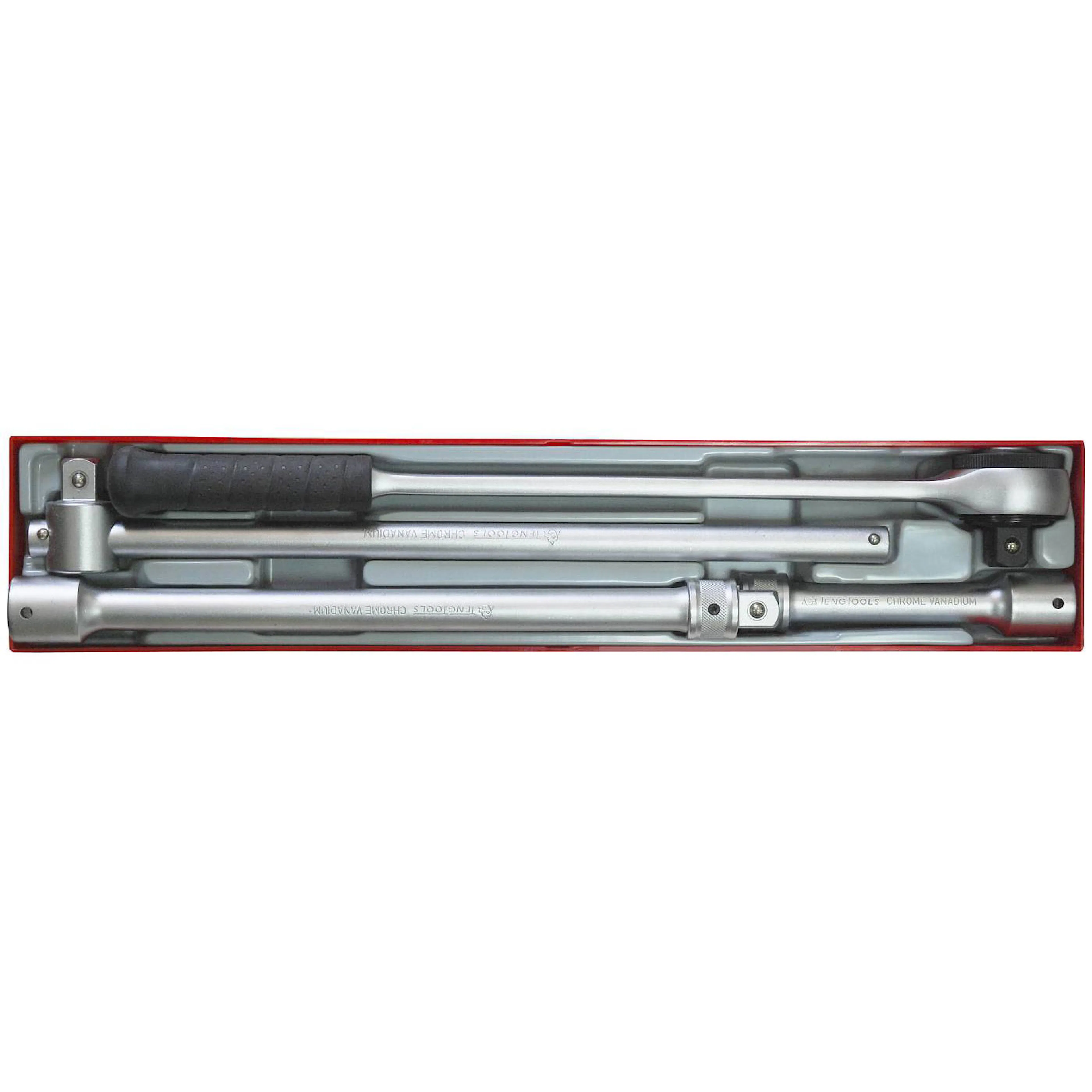 Förlängningsstänger/spärrhandtagsats 4 delar Teng Tools TTX3404S