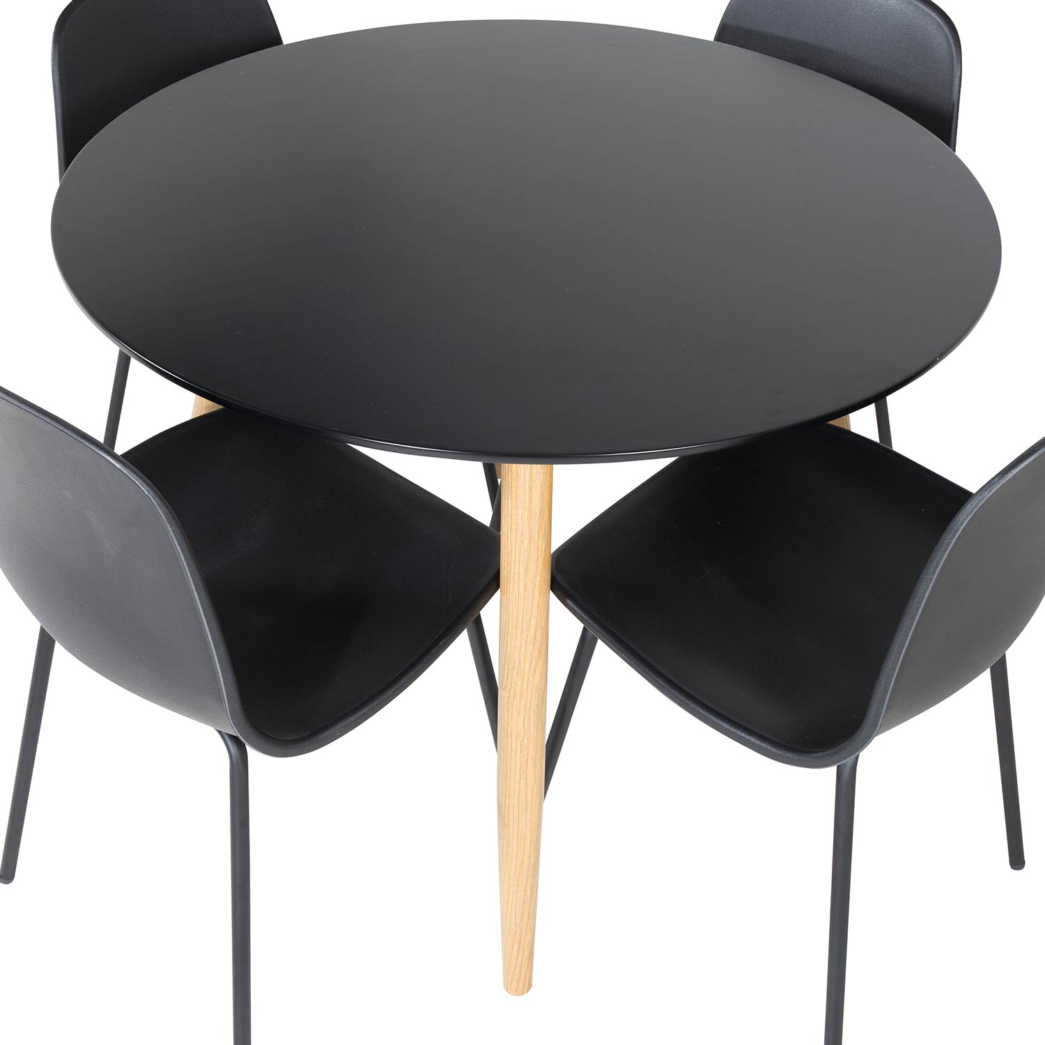 Matgrupp Venture Home Plake med 4 Ardi Stolar Runt