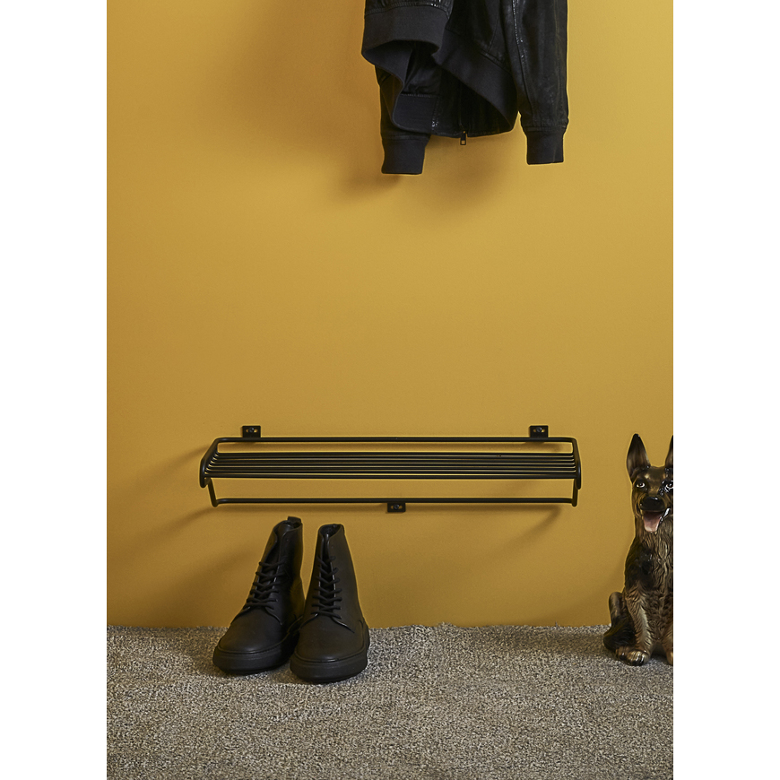 Shoe Shelf black Svart