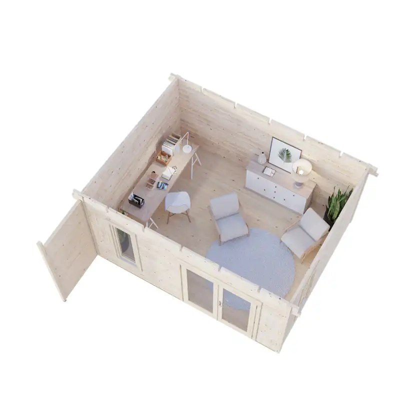 Trädgårdshus Palmako Grace 15,4 m2