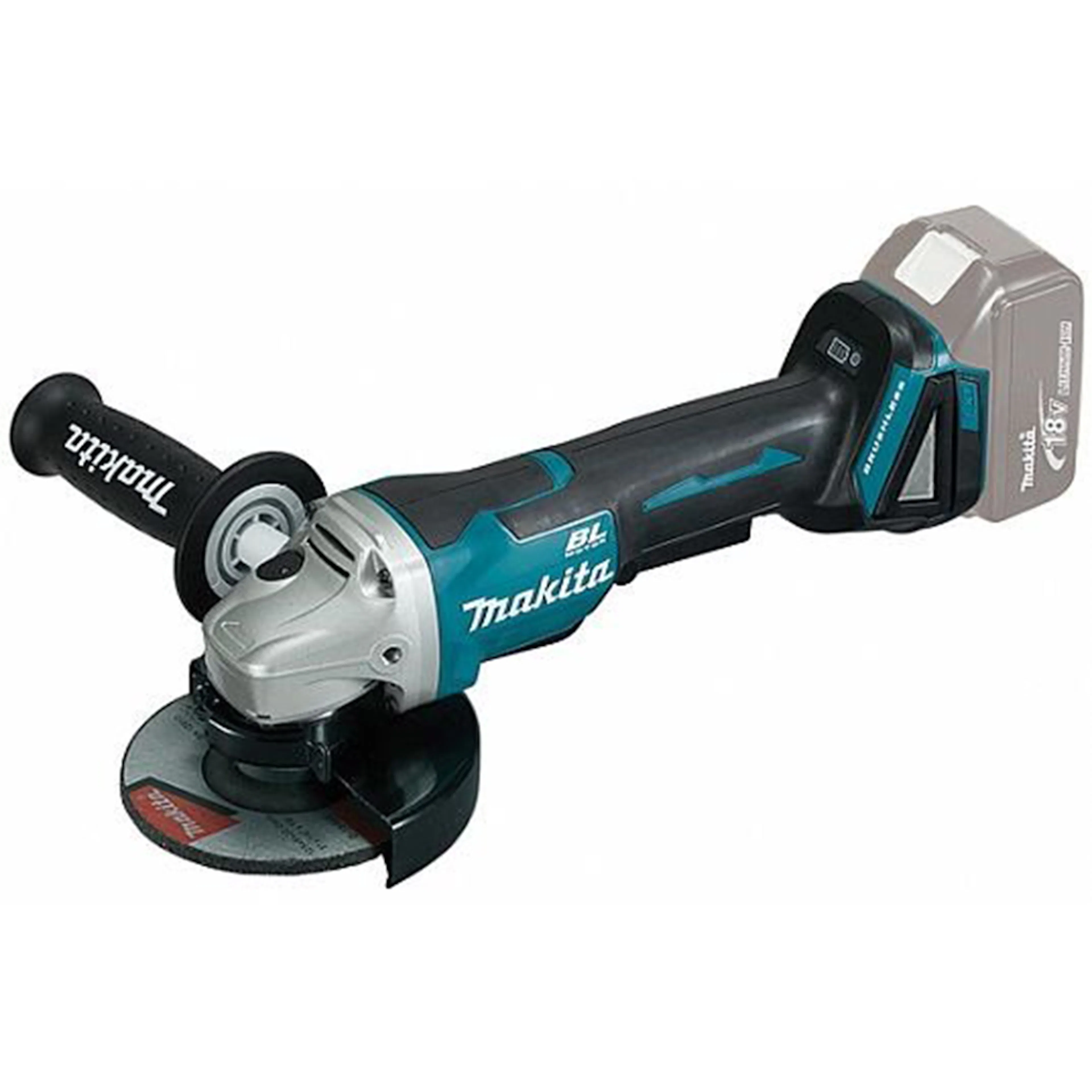 Vinkelslip Makita LXT DGA508Z 18V utan Batteri