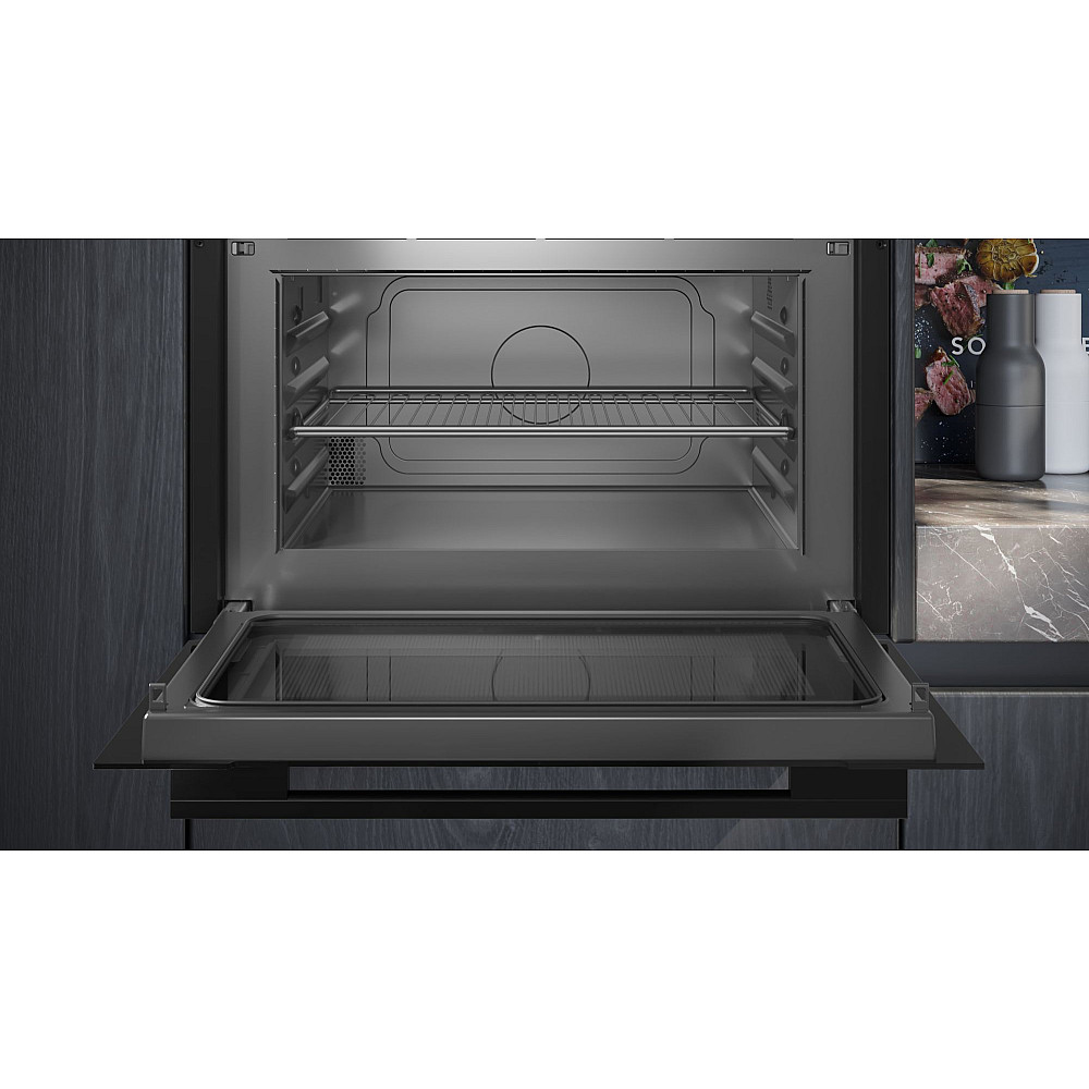 Ugn och Mikro Siemens iQ700 HB776G3B2S + CE732GXB1 Med WiFi