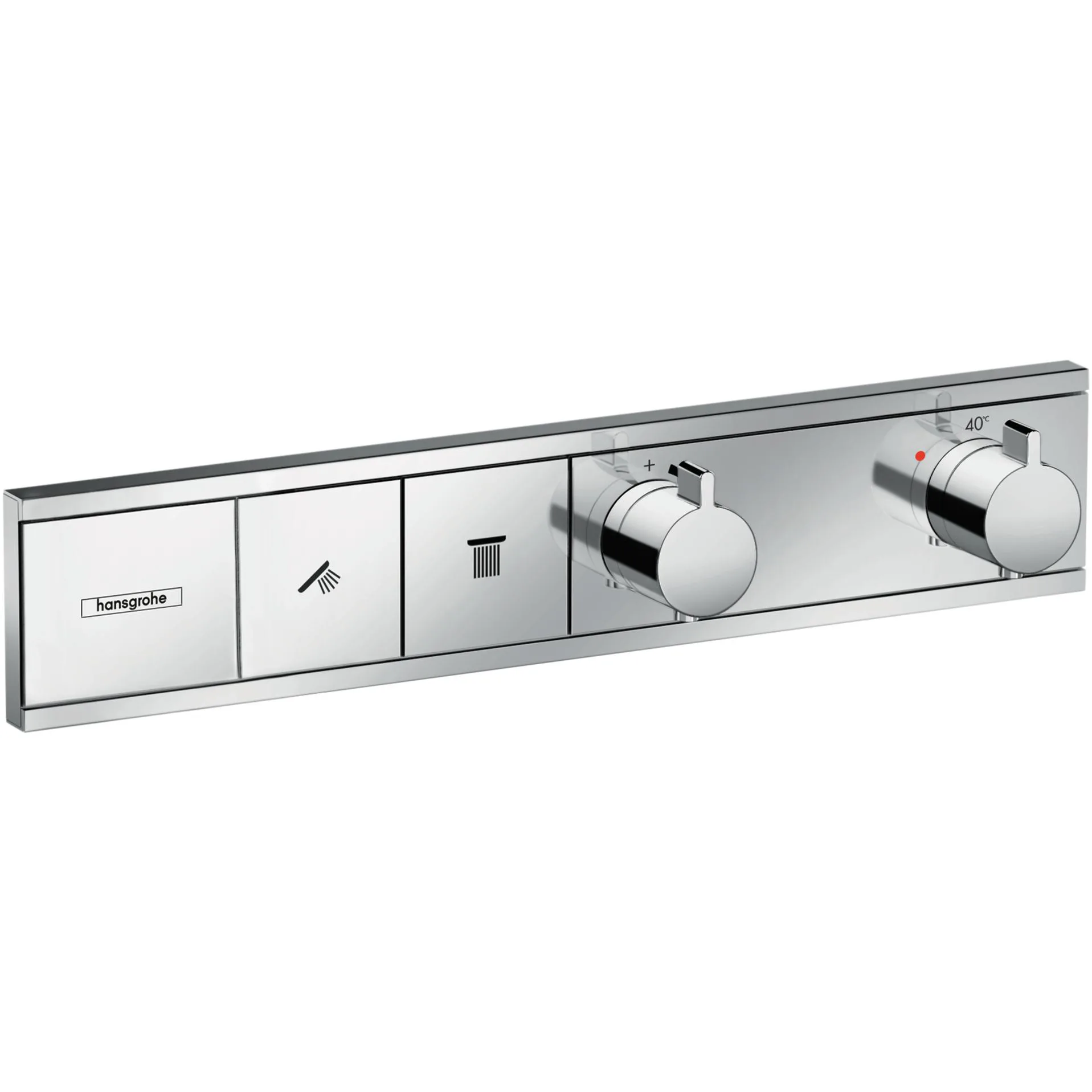 RainSelect Termostat för inbyggnad 2 funktioner Krom
