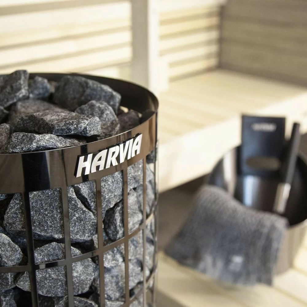 Bastuaggregat Harvia Cilindro PC70XE Black Steel