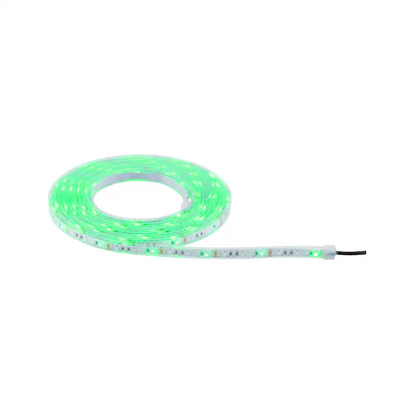 Solcellsljuslinga LED Paulmann MaxLED Ljusstrip inkl. Fjärrkontroll IP44 Ljus: RGB, Längd 5 m