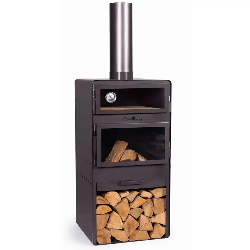 Eldstad Jabo CookKing Vento 50x43x150 cm