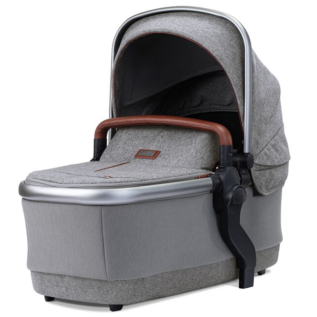 Tvillingsits Silver Cross Wave Zinc 2021 Twin Carrycot