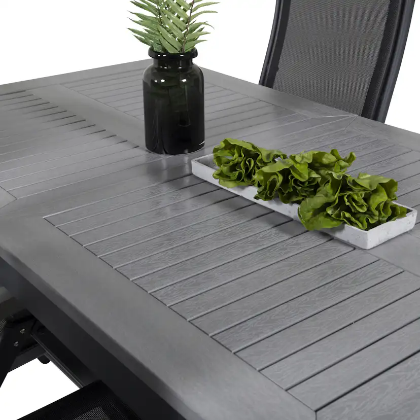 Matgrupp Venture Home Aleyna 160/240 med 4 Stolar
