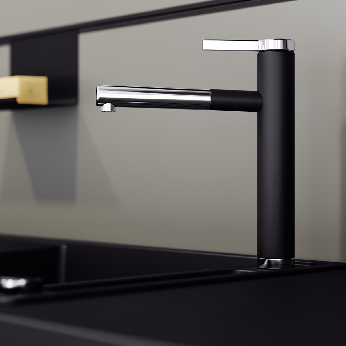 Köksblandare Blanco Linee S Silgranit-look
