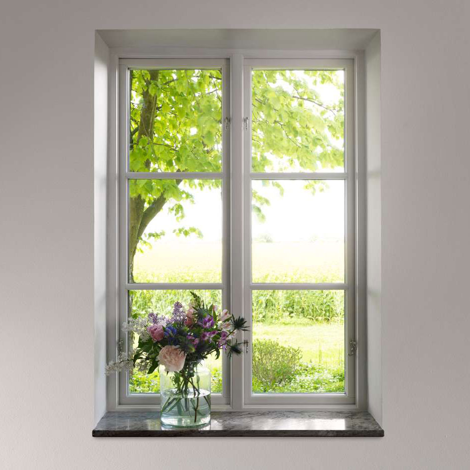 Sidohängt Fönster Elitfönster Elit Retro 3-Glas Aluminium 2-Luft