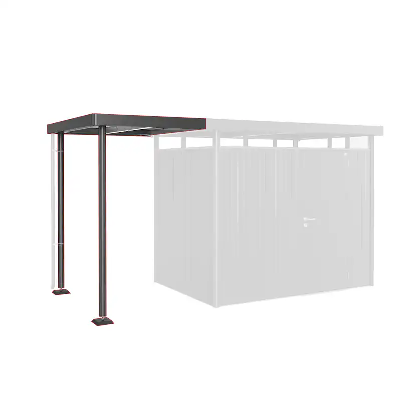 Sidotak HighLine H2 Storlek S Metallic mörkgrå Mörkgrå