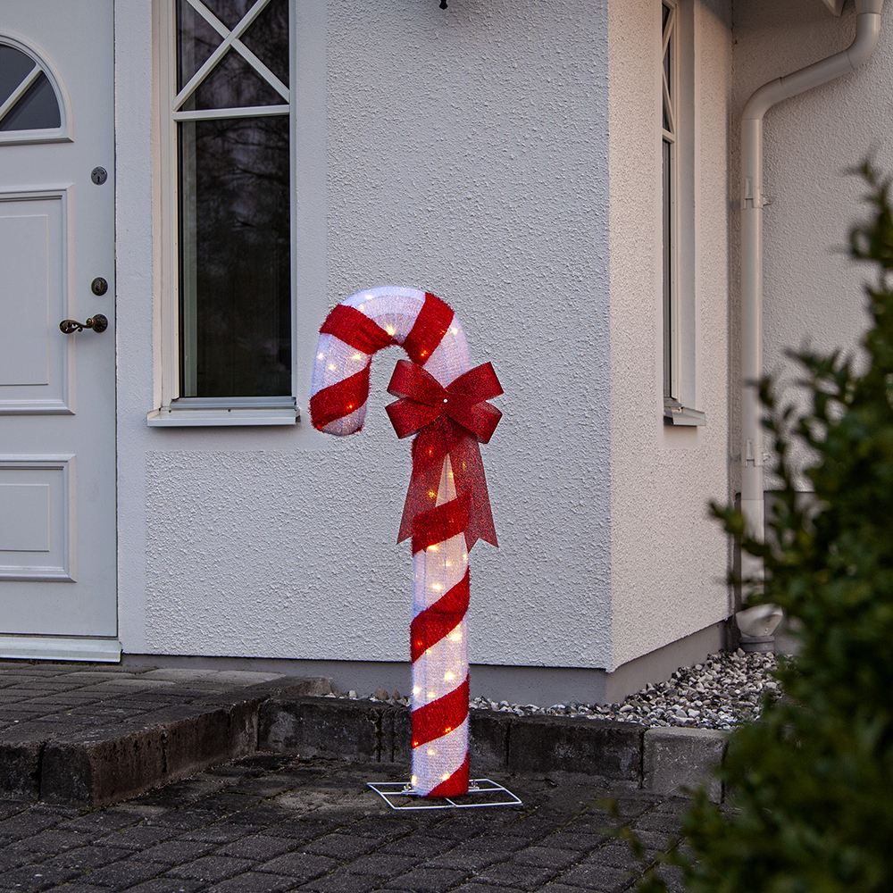 Utomhusdekoration CandyCane 120 cm 120 cm