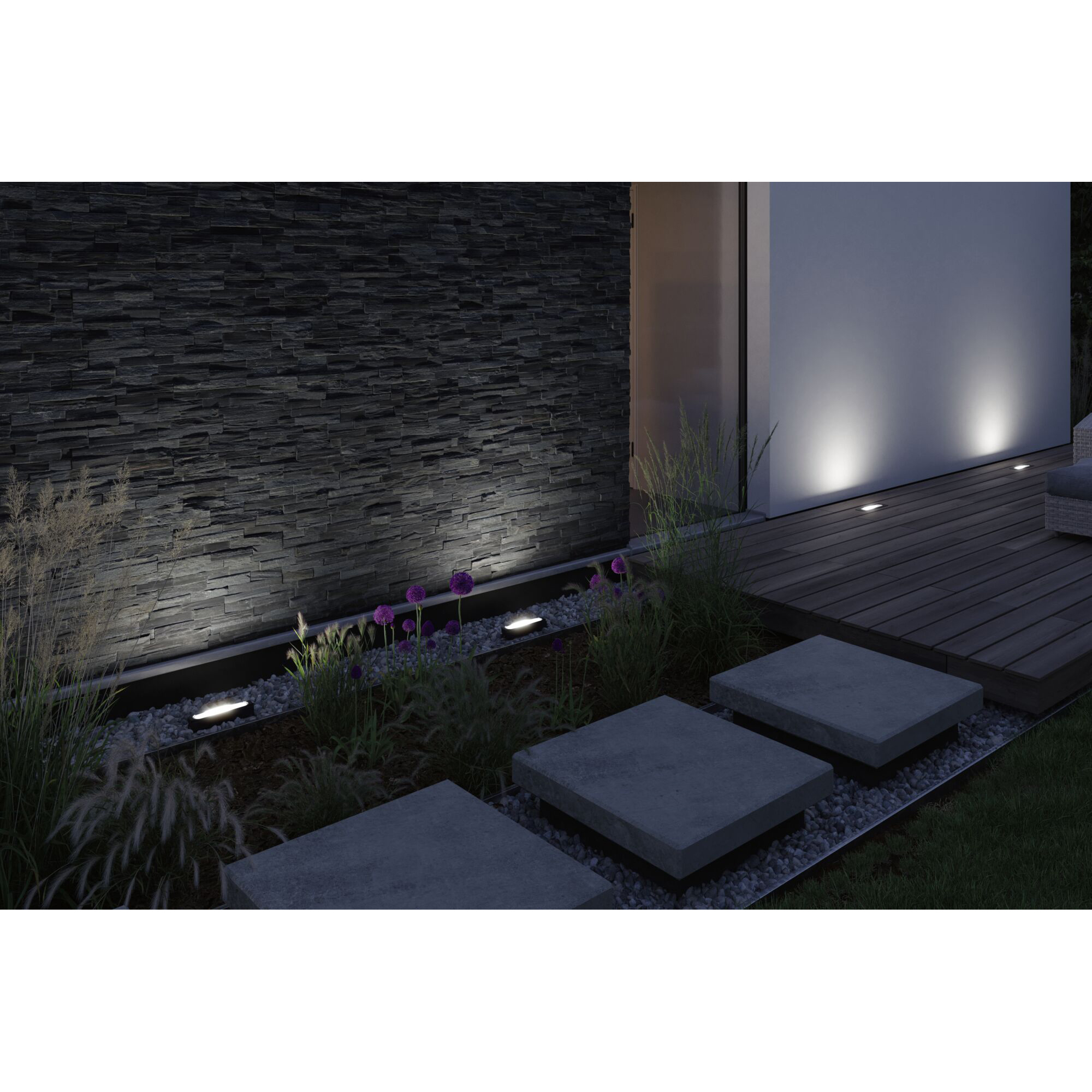 LED Infälld Marksbelysning Paulmann Wallwasher Ito Plug & Shine IP67