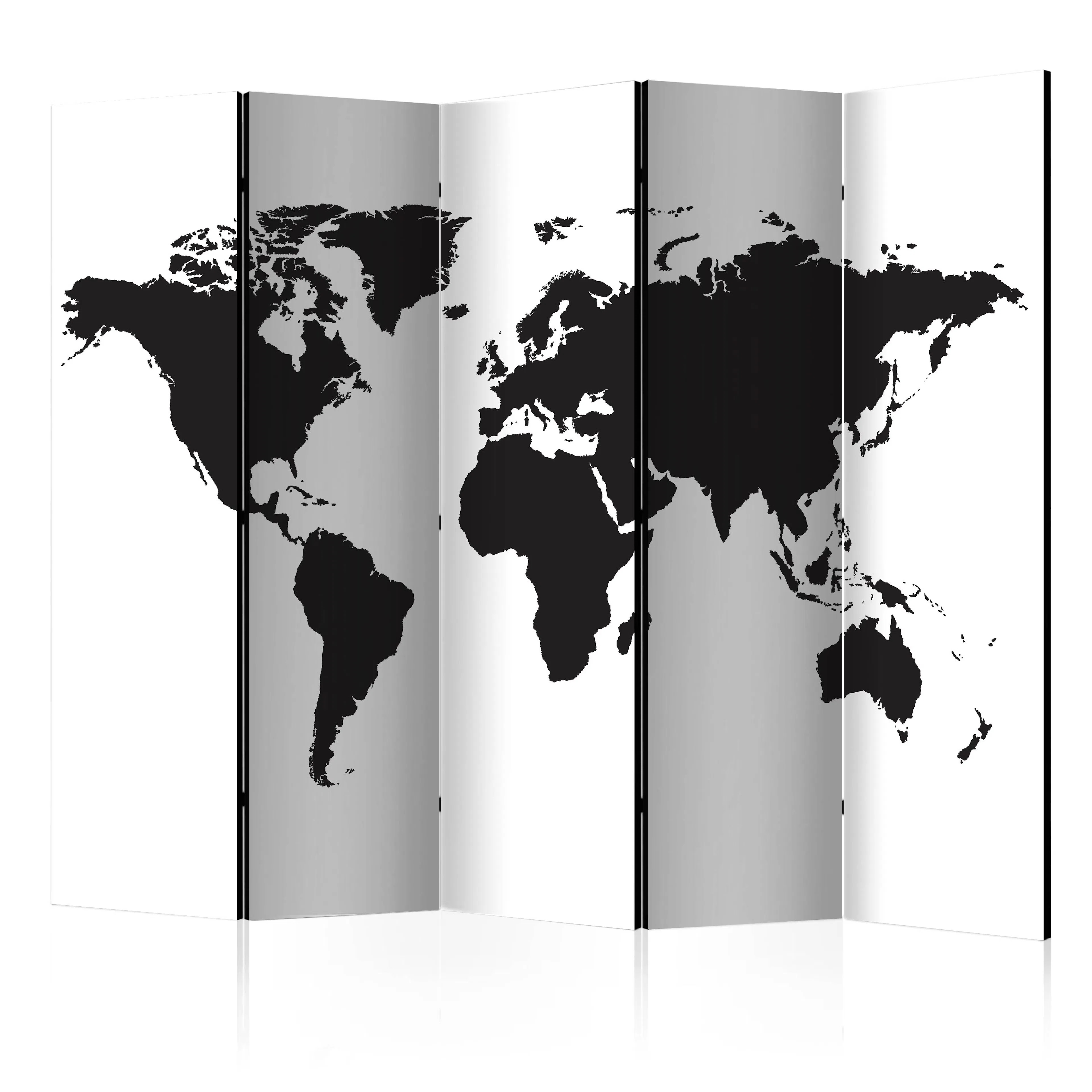 Rumsavdelare Skärmvägg Arkiio Black and White World II 225x172 cm
