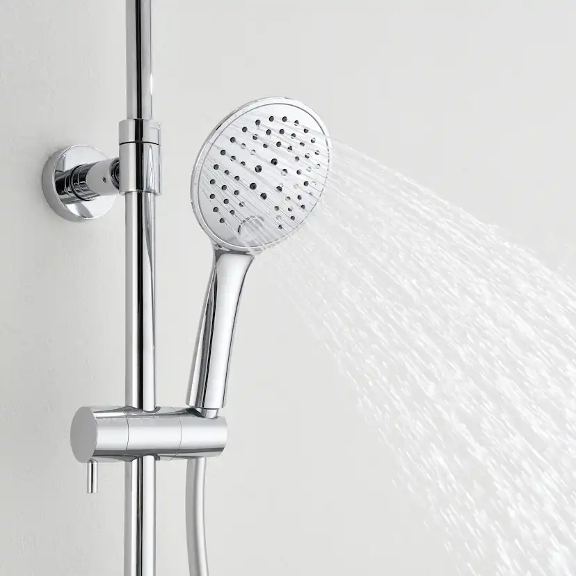 Takduschset Bathlife Svalla med Badkarsblandare