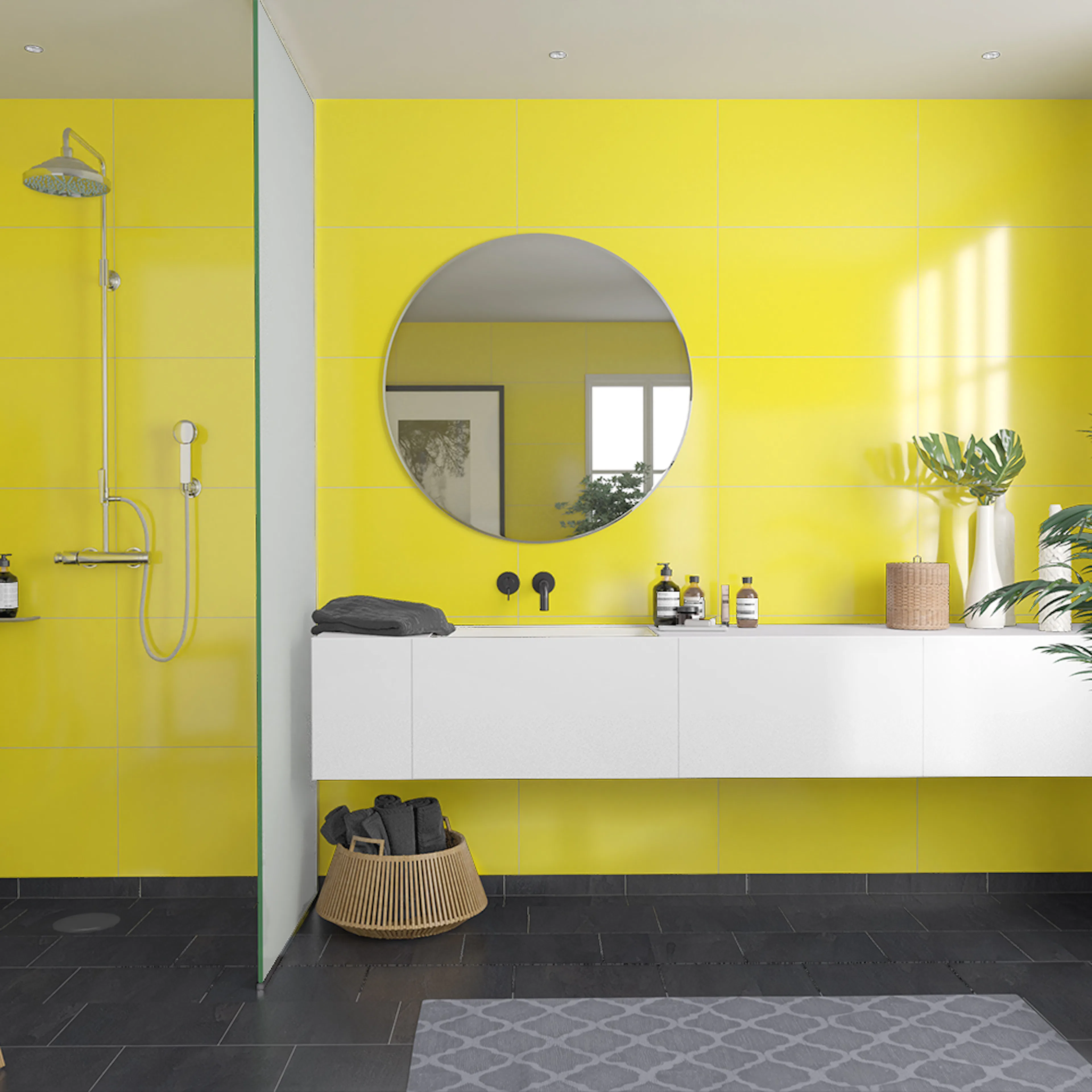 Våtrumsskiva Fibo Yellow 5223-M6040 HG