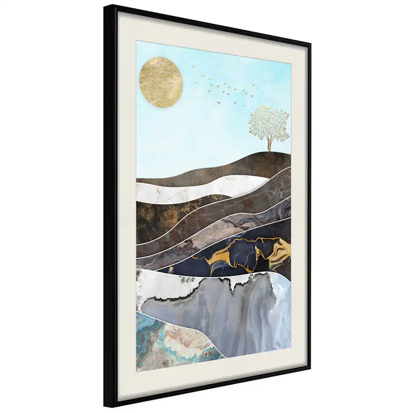 Poster Artgeist Affisch Layers of Earth