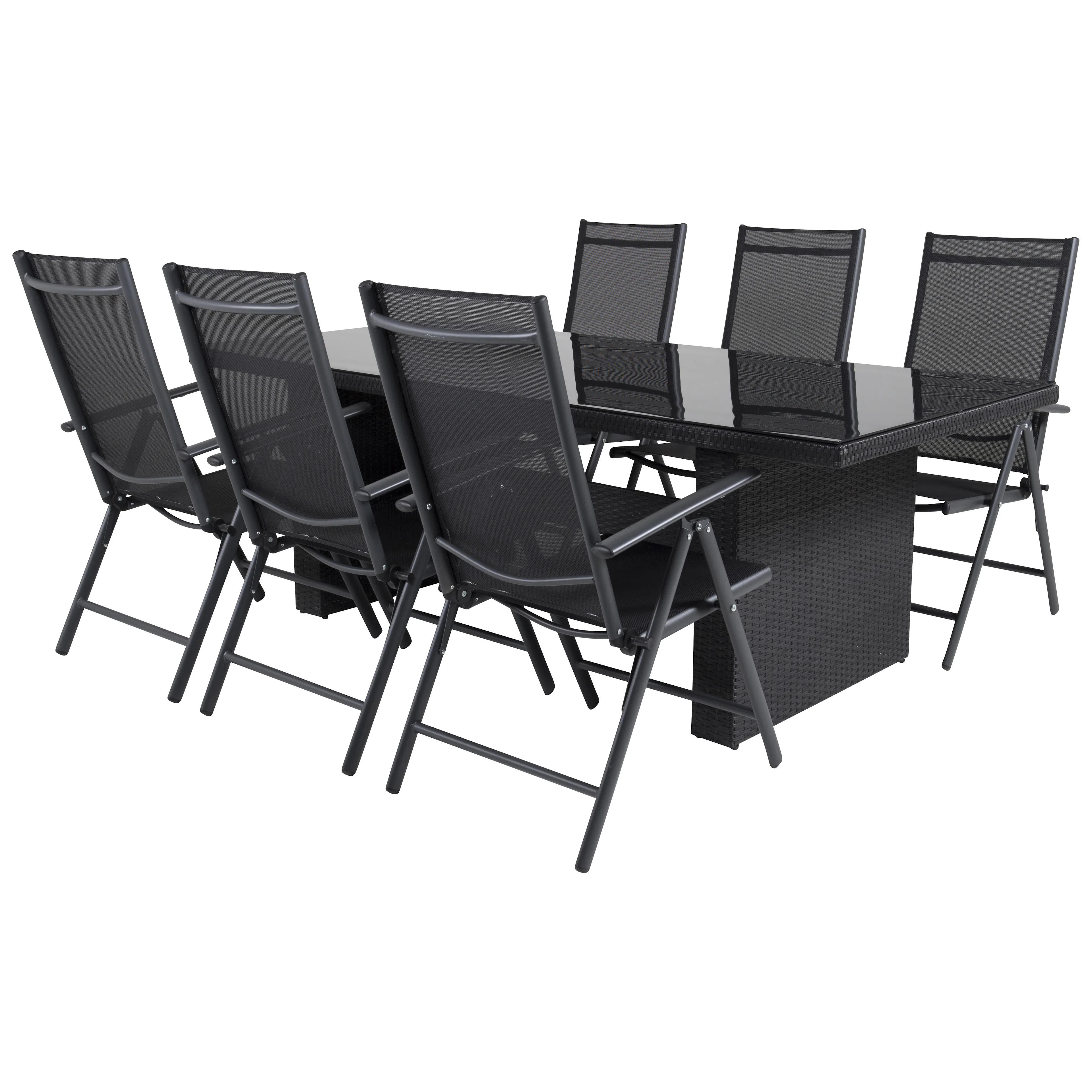 Matgrupp Venture Home Pishi 200 med 6 Bront Stolar
