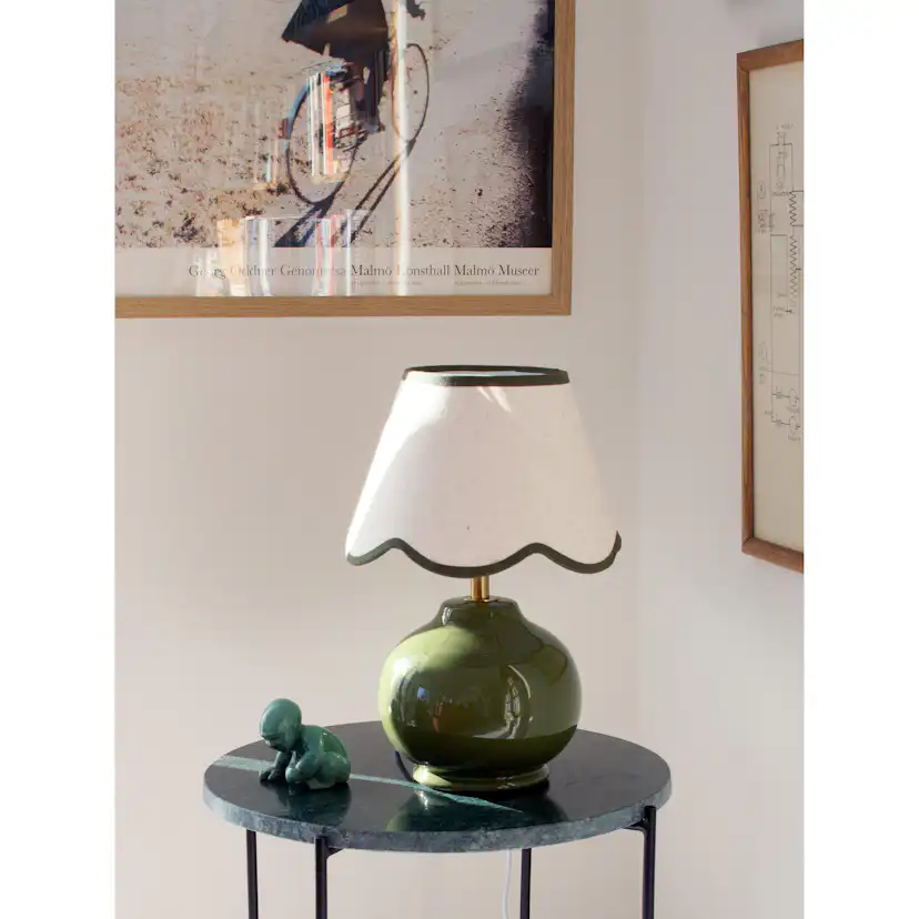 Bordsslampa PR Home Nell Lampfot i Keramik med Lampskärm
