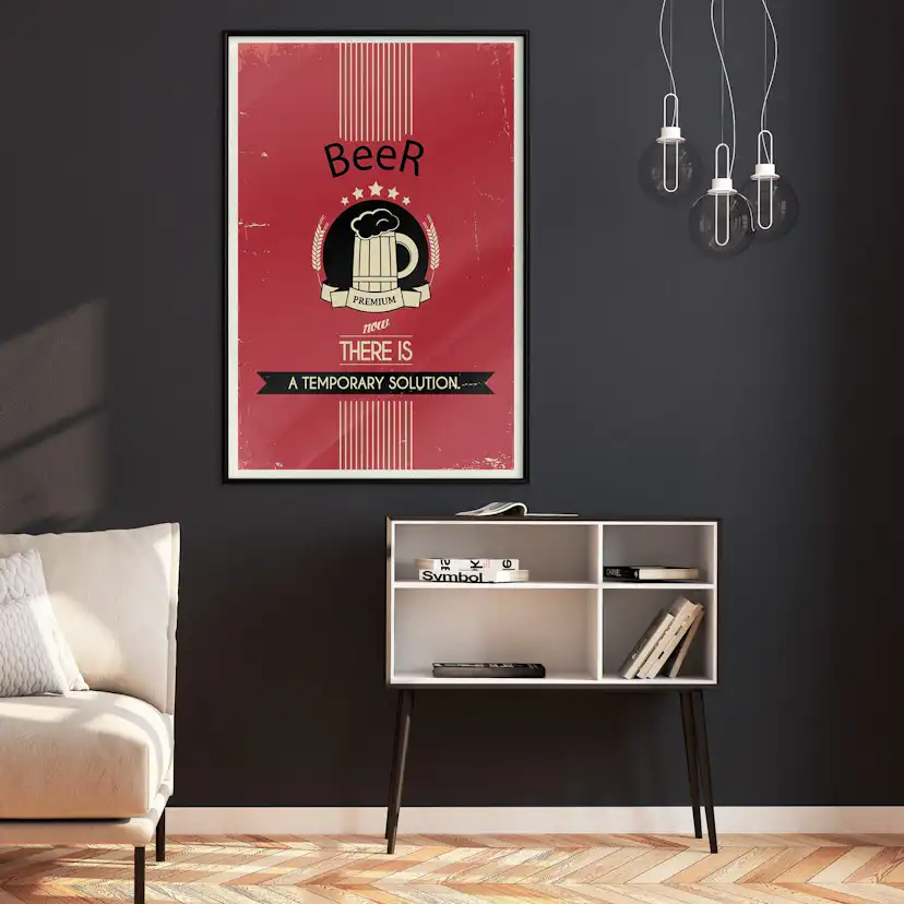 Poster Artgeist Affisch Premium Beer