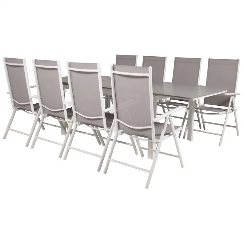 Matgrupp Venture Home Lova 160/240 med 8 Bront Stolar