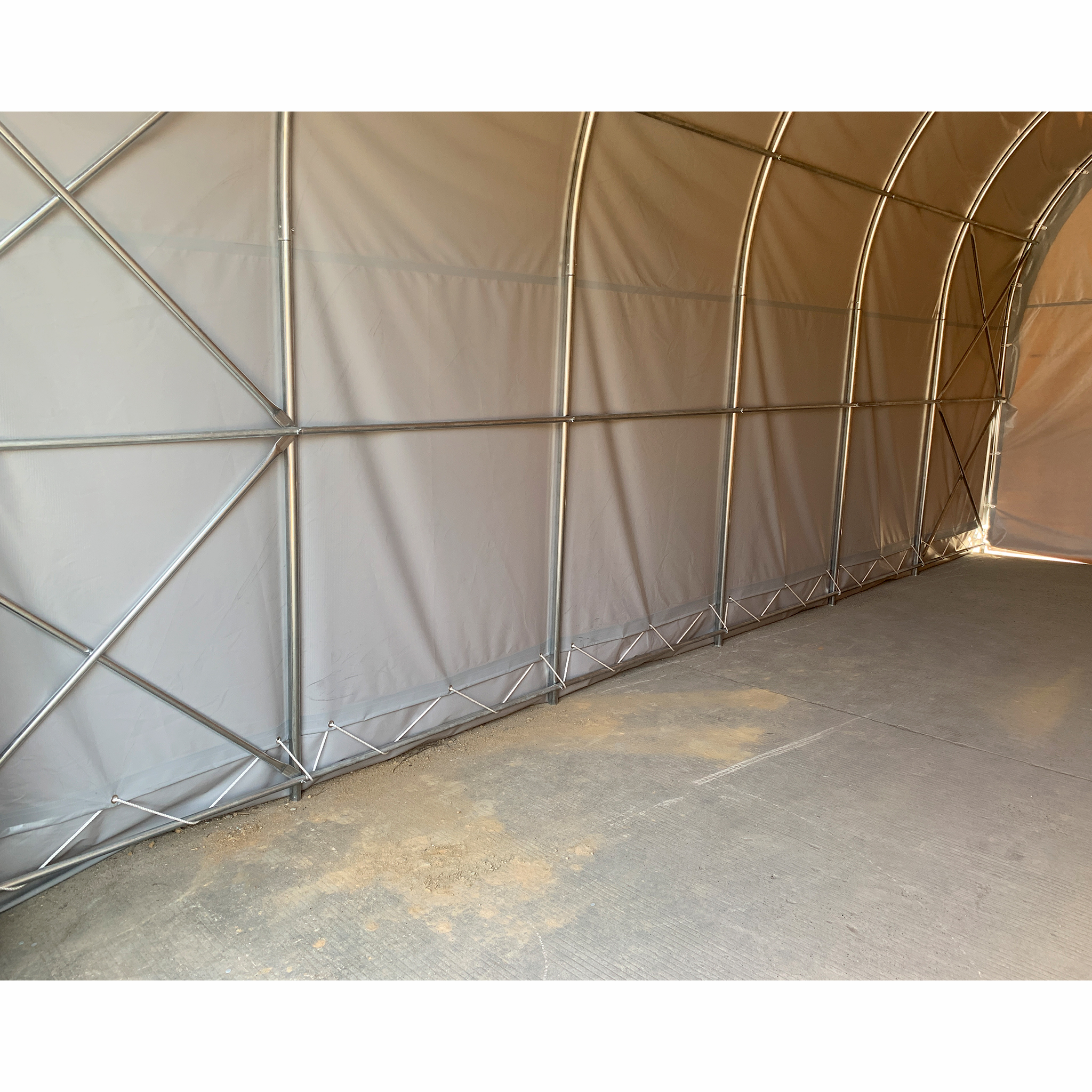 Garagetält Lyfco 26.2m² för Husbil, Husvagn & Båt