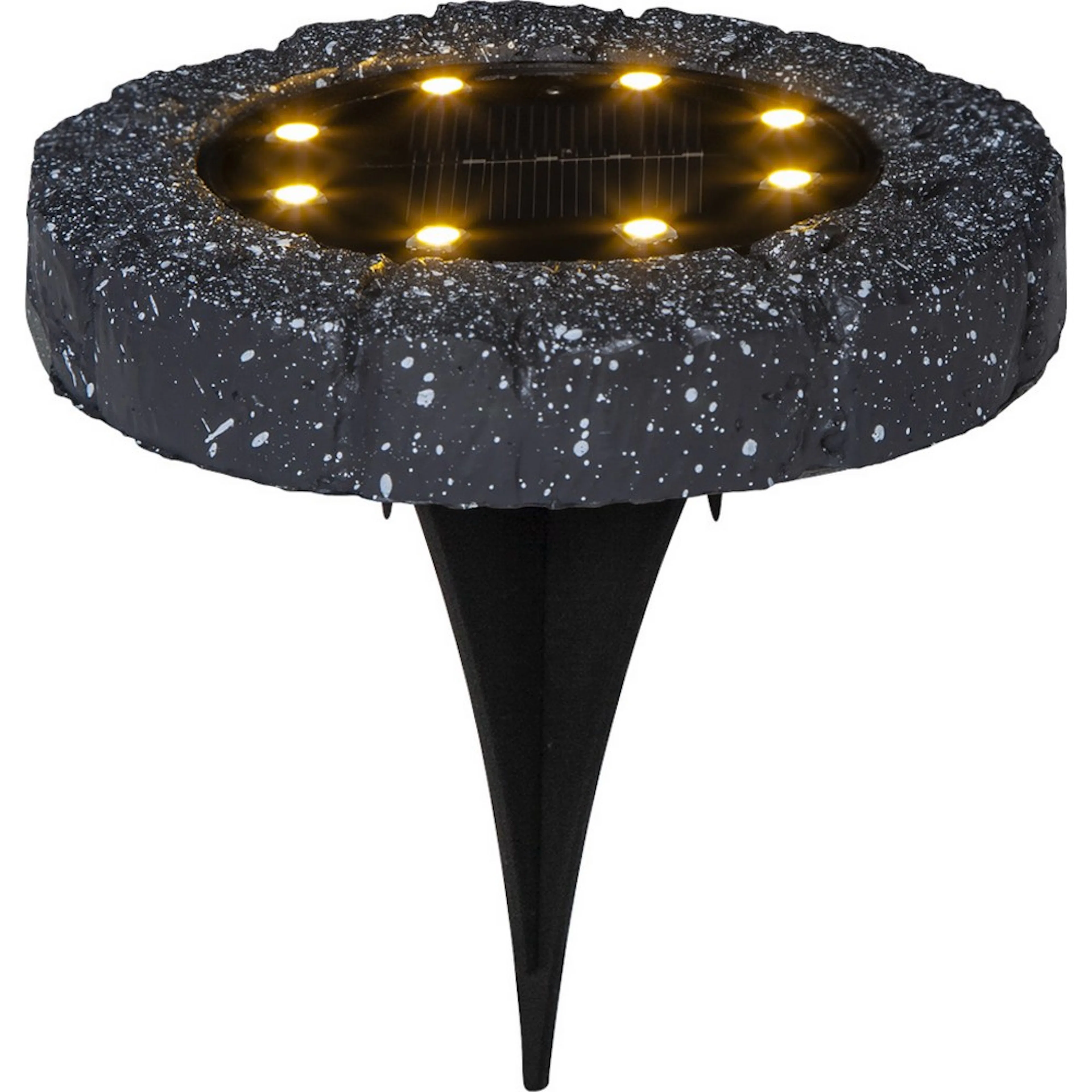 Solcells-Spotlight Star Trading 2-p Lawnlight