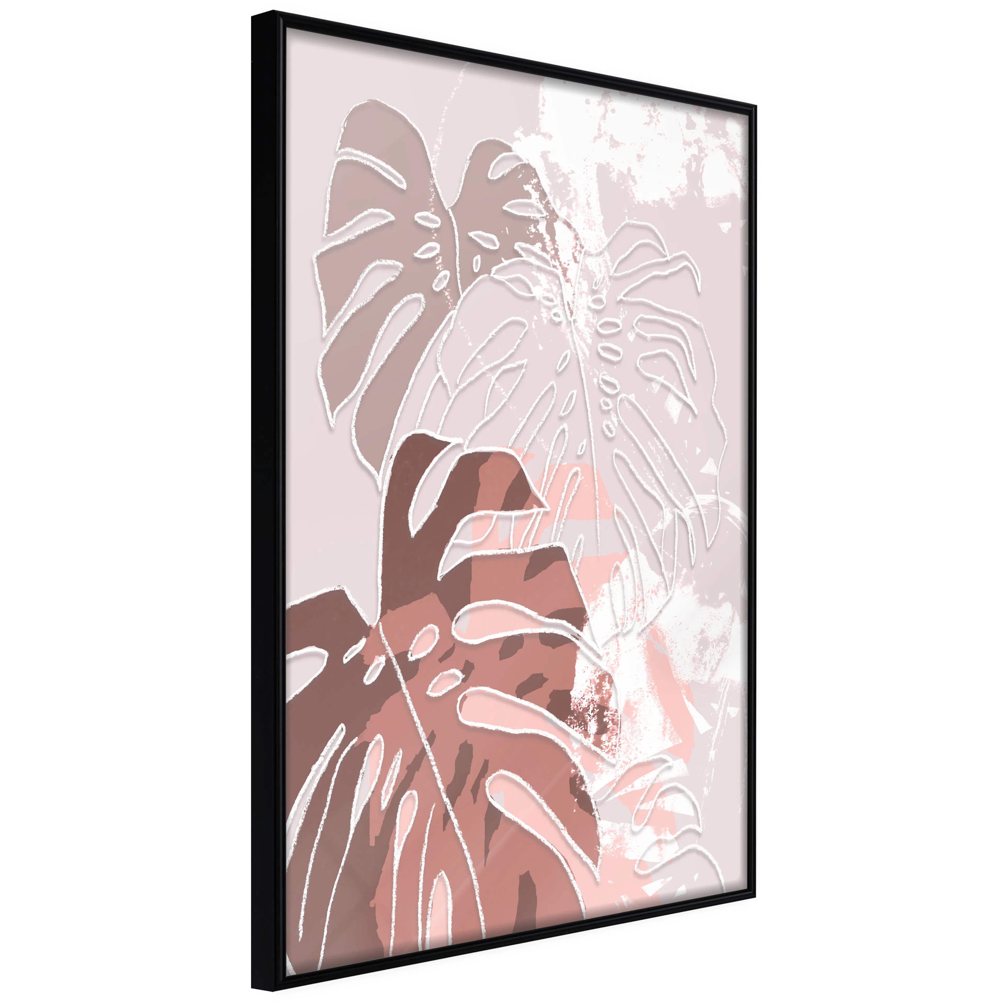 Affisch - Pastel Monster [Poster] 20x30 Svart ram, 20x30 cm