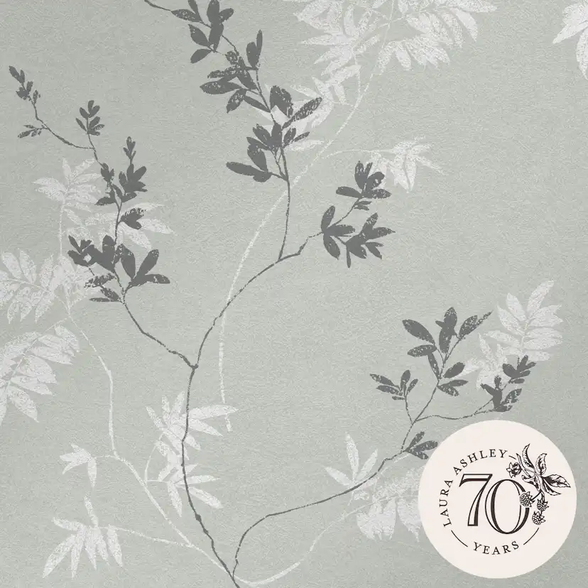 Tapet Laura Ashley Mari Mineral Grön 119840