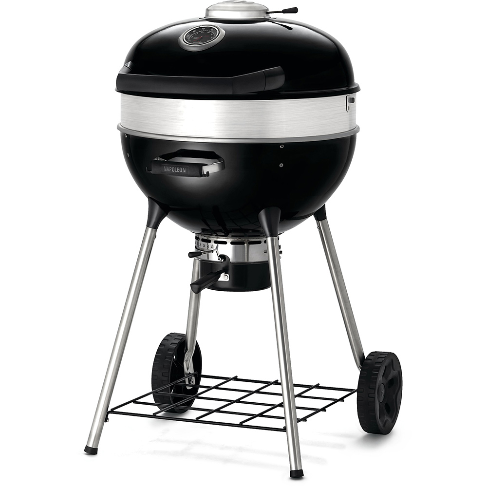 Kolgrill Napoleon PRO22K-L Klotgrill med Gjutjärnsgaller & Integrerad Termometer