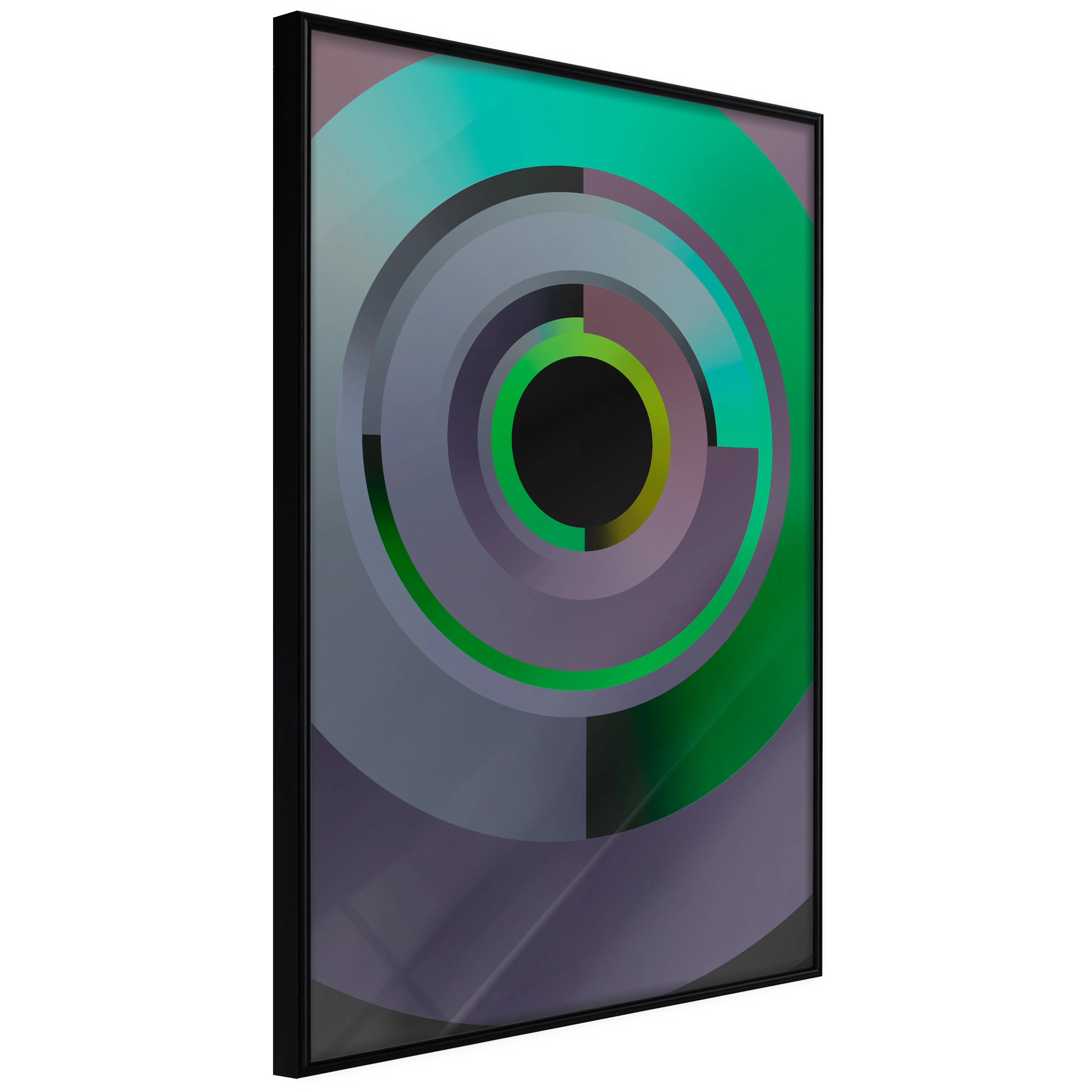 Affisch - Efficient System [Poster] 20x30 Svart ram, 20x30 cm