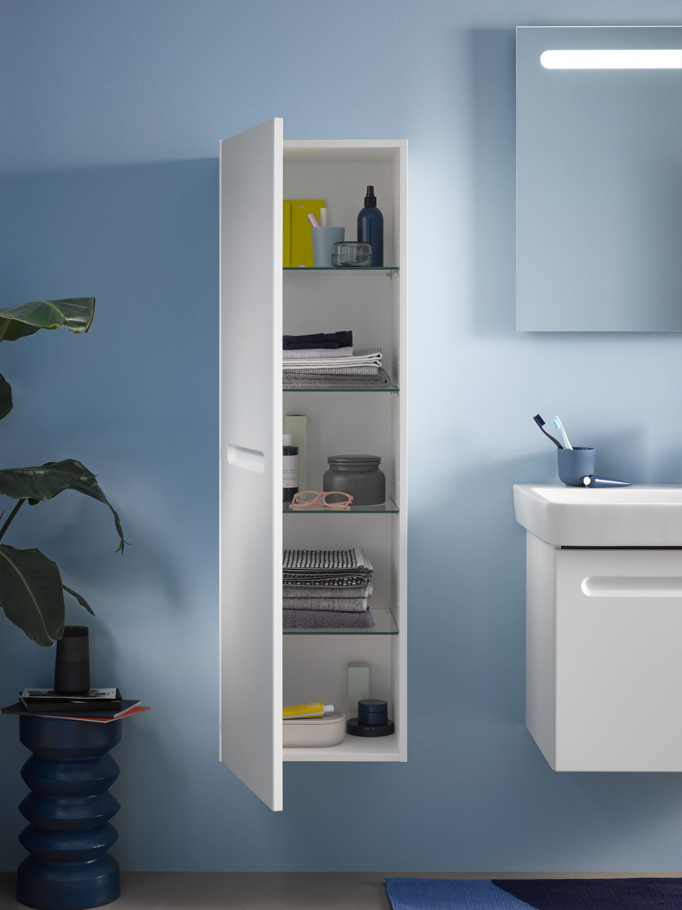Tvättställsskåp Duravit No.1 Lucka med Tvättställ