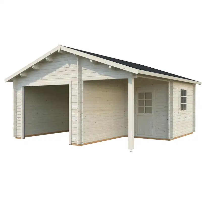 Irene/Roger 21,9+5,2 m2 kit Impregnerad transparent