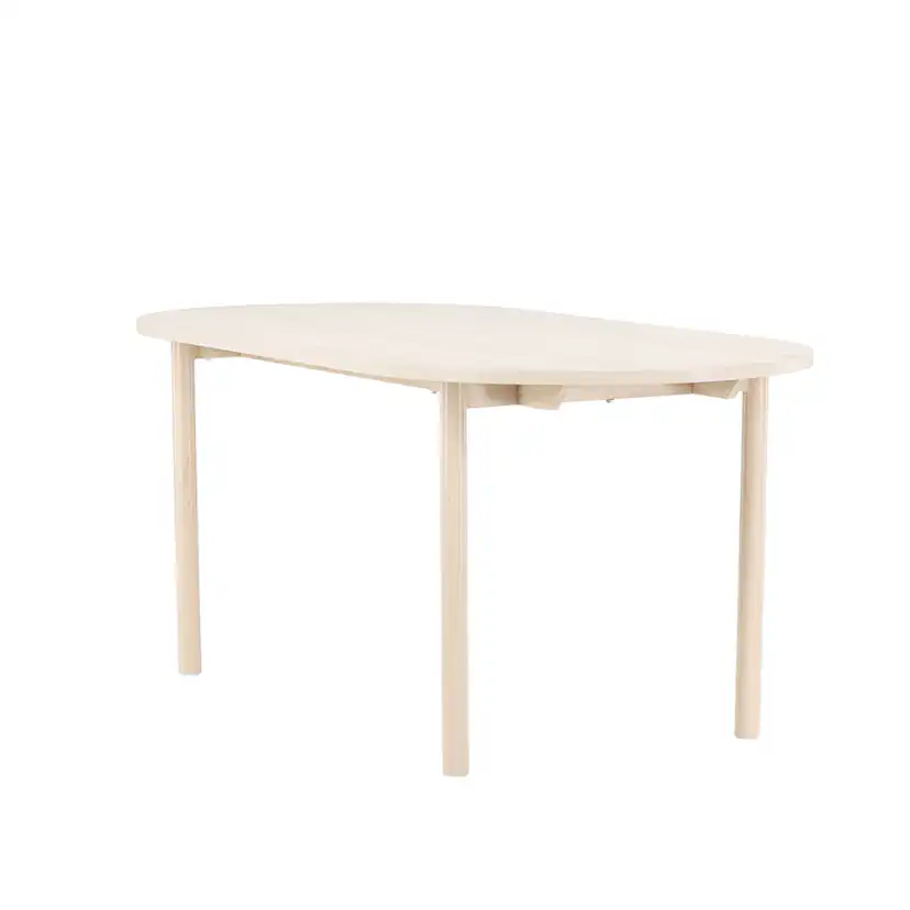 Andy Dining Table 90x180 cm - / Whitewash Vittvätt